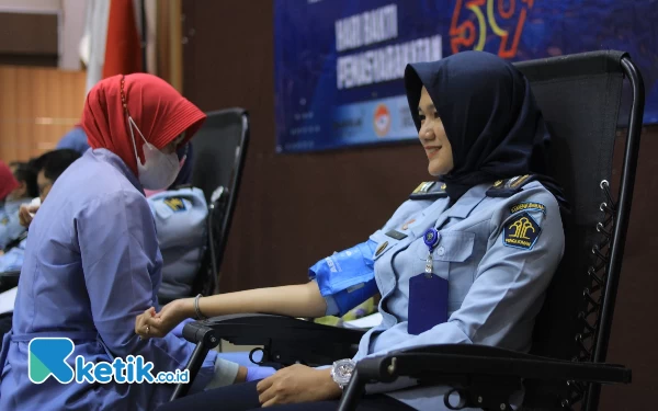 Peringati HBP ke 59, Divisi Pemasyarakatan Gelar Donor Darah