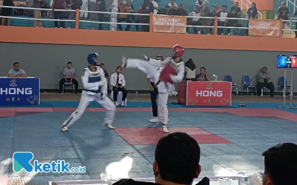 Thumbnail Berita - Porprov Jatim 2023 Cabor Taekwondo Mulai Tanding, Ini Daftar Peraih Medali Sementara