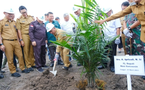 Thumbnail Upaya PJ Bupati  Muba H Apriyadi Sejahterakan Warganya Bersinergi dengan PT GPI