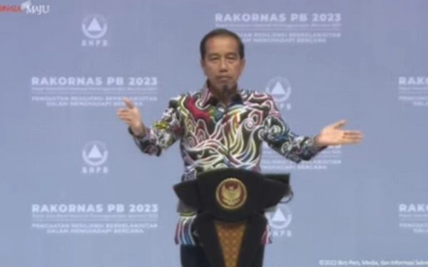 Jokowi: Waspadai Perubahan Iklim, Bencana Naik 81 Persen