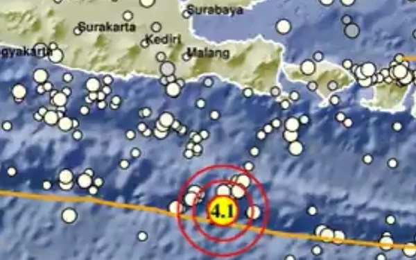 Thumbnail Pulau Jawa Bergetar, Jember Diguncang Gempa M 6,2 