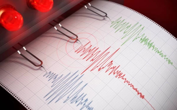 Thumbnail Gempa Guncang Bengkulu 4,9 M, Dirasakan Skala MMI III