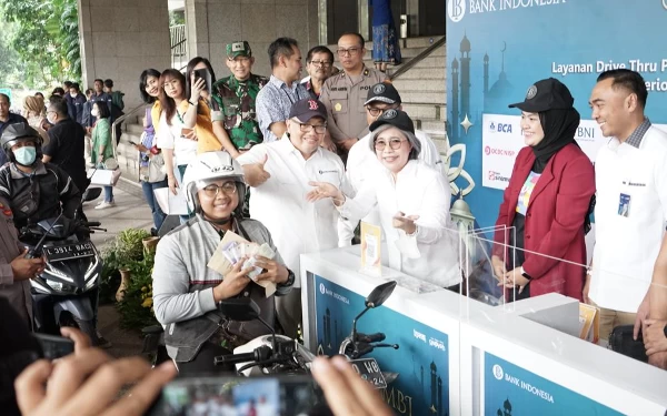 Semarakkan Ramadan, BI Jatim Hadirkan Layanan Penukaran Uang Drive Thru