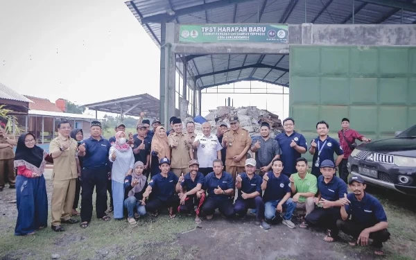 Keren! Desa Dukuh Dempok Jember Inisiasi Tempat Pengolahan Sampah Terpadu