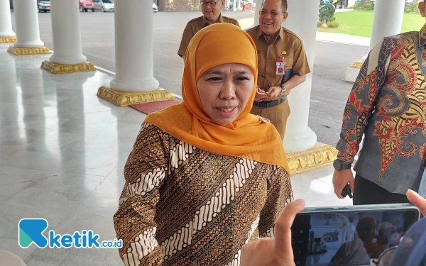 Khofifah Kembali Bertemu Elite Gerindra Ahmad Muzani di Surabaya