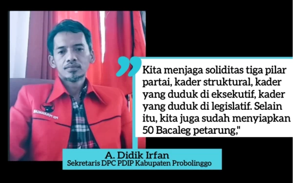 Target Hatrik, PDIP Kabupaten Probolinggo Andalkan Pak Joko dan 50 Bacaleg Petarung