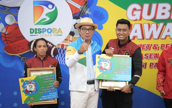 Ridwan Kamil Beri Kadeudeuh untuk Atlet SEA Games dan Para Games