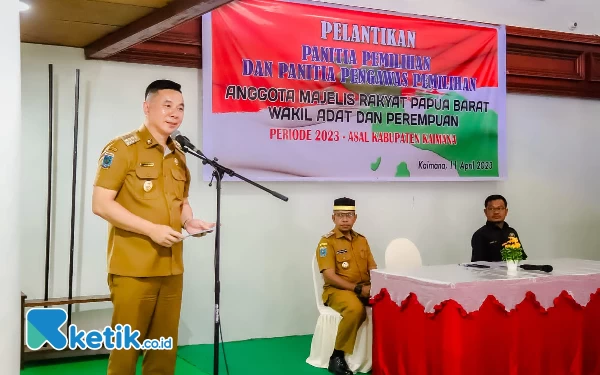 Freddy Thie Minta Calon Anggota MRPB Kaimana Perjuangkan Hak Dasar Orang Asli Papua