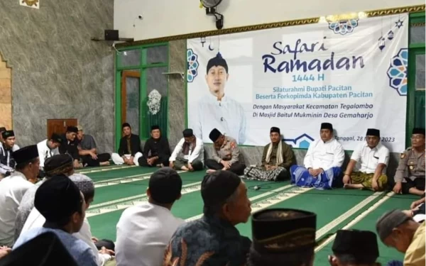 Bupati Pacitan Awali Safari Ramadan di Kecamatan Tegalombo