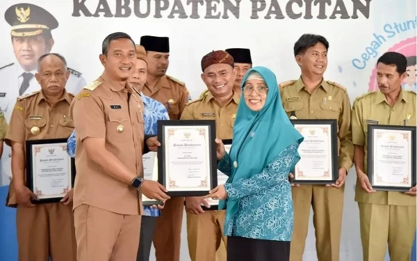 Stunting di Pacitan Turun, Mas Aji Minta Kordinasi Terjalin Baik