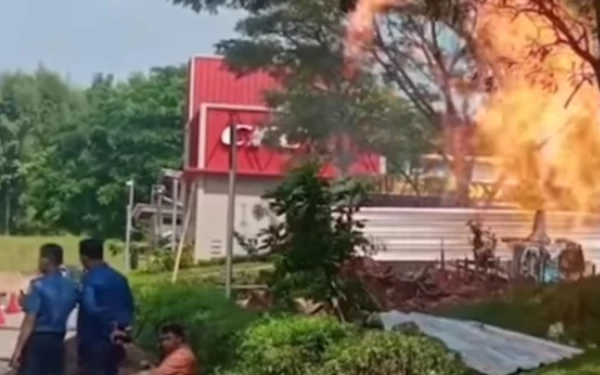 Semburan Api di Tanah Cipali, Bukan dari Pipa Pertamina