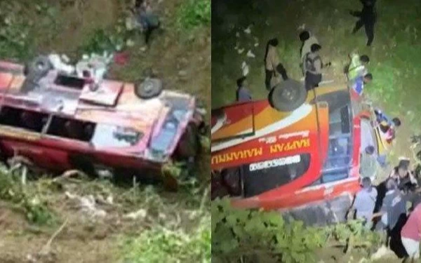 Thumbnail Kecelakaan Bus Rombongan Guru Pondok Gontor Masuk Jurang, 3 Meninggal