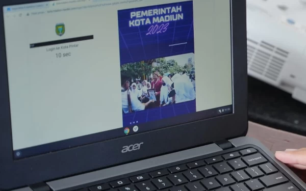 Thumbnail 493 Titik WiFi Gratis Perkuat Kegiatan Pembelajaran di Sekolah Kota Madiun