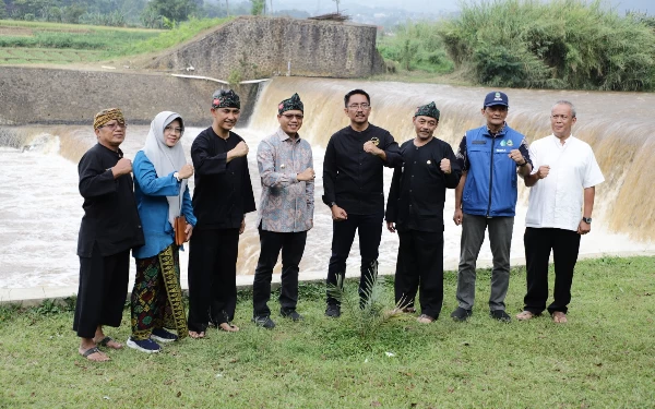 Thumbnail Berita - Bupati Bandung Ingin Bendungan Irigasi Jadi Tempat Wisata