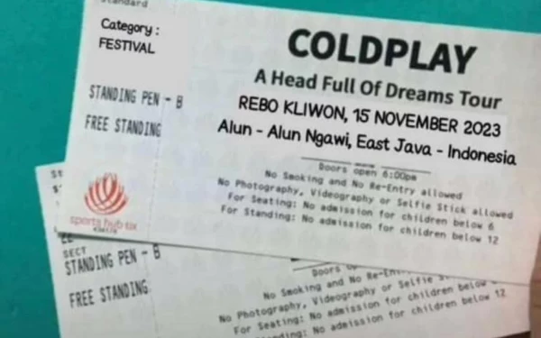 Thumbnail Muncul Meme Coldplay Gelar Konser di Ngawi November 2023, Cek Faktanya