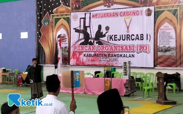 Thumbnail Diikuti 153 Atlet, Kejurcab Pencak Organisasi Bangkalan Resmi Dimulai