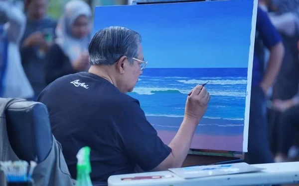 Thumbnail Menggambar Bareng SBY, Bupati Pacitan: Negeri Ini akan Damai