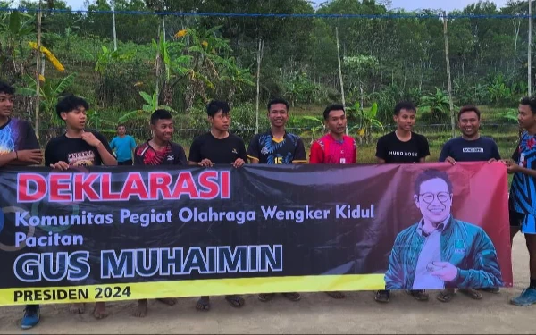 Komunitas Olahraga Wengker Dukung  Muhaimin Jadi Presiden RI 2024