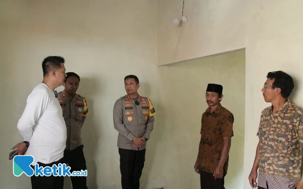 Hari Bhayangkara Ke-77, Polresta Malang Kota Rampungkan Proses Bedah Rumah