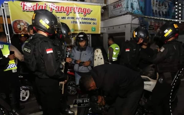 Thumbnail Antisipasi Aksi Brutal, Polres Cianjur Gelar Operasi Cipta Kondisi