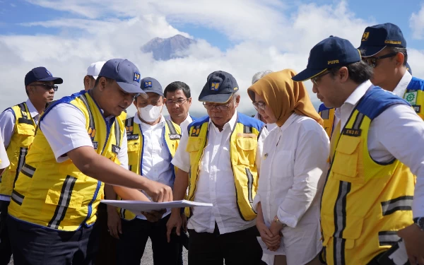 Menteri PUPR Targetkan Pembangunan Jembatan Kali Glidik Selesai Empat Bulan