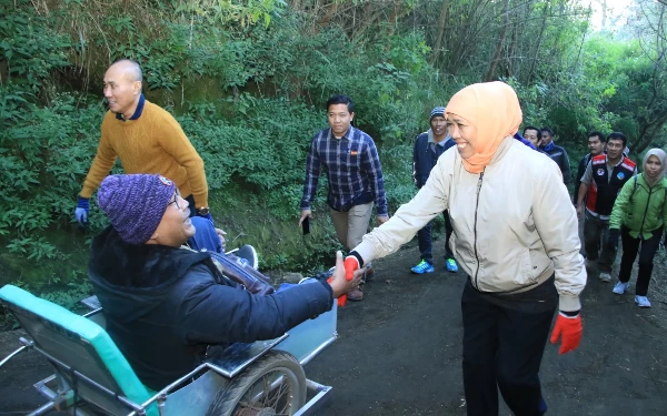 Wujudkan Pembangunan Berkelanjutan, Gubernur Khofifah Bentuk Forum Geopark