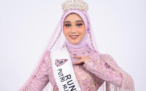 Thumbnail Berita - Vanesa Triana Putri, Runner Up 2 Putri Hijabfluencer Riau 2023