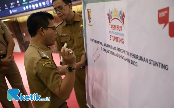 Thumbnail Pemkab Bandung Targetkan Kasus Stunting Turun Menjadi 18 Persen di 2023