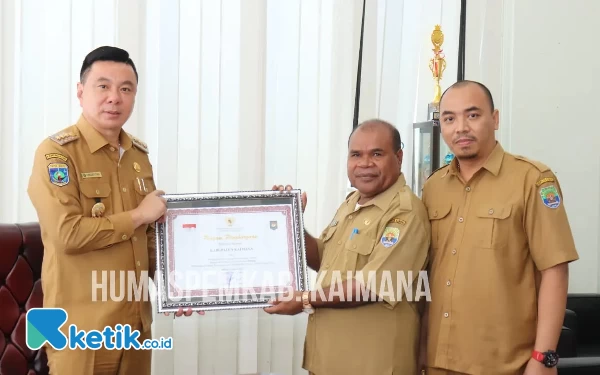 Pemkab Kaimana Raih Penghargaan Penyelenggara Pemerintah Daerah Terbaik se-Papua