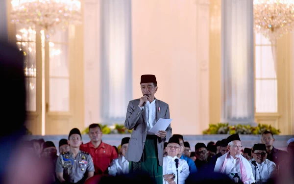 Thumbnail Jokowi hingga Tokoh Lintas Agama Hadiri Zikir dan Doa Kebangsaan HUT ke-78 RI