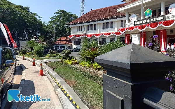 DPRD Pertanyakan Anggaran Pembongkaran Pagar Balai Kota Malang