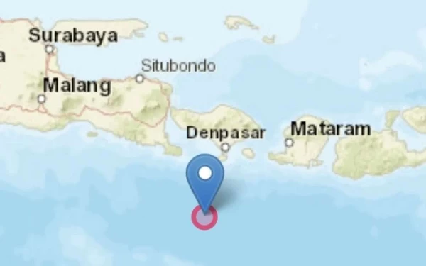 Terjadi Gempa M 5,1 di Kuta Selatan Bali pada Senin Pagi