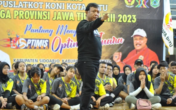 Thumbnail Berita - Jelang Porprov, KONI Kota Batu Perkuat Mental Atlet Lewat Character Building