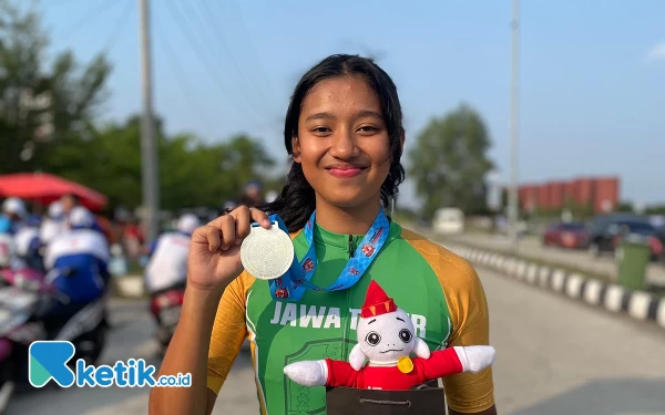 Balqis Humairah, Pelajar Kota Malang Sumbang Medali Emas di Team Sprint Popnas 2023