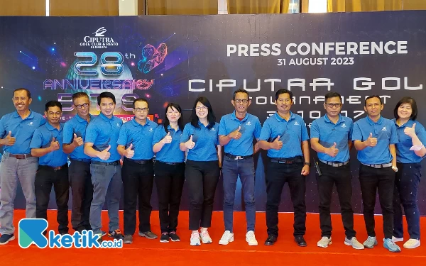 Rayakan Hari Jadi ke-28, Ciputra Golf Gelar Tournament Anniversary