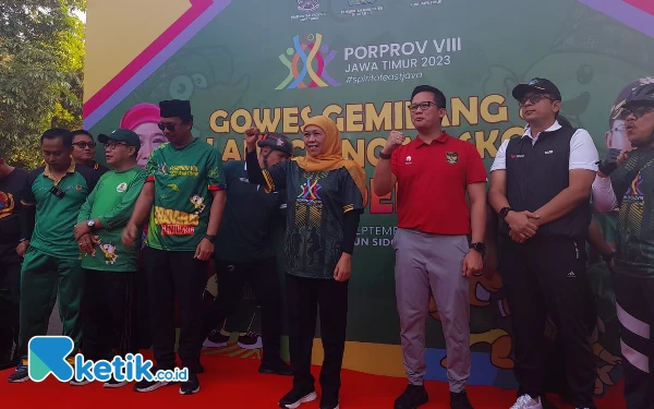 Thumbnail Gubernur Jatim Khofifah Harap Porprov VIII 2023 Dongkrak Ekonomi Sidoarjo