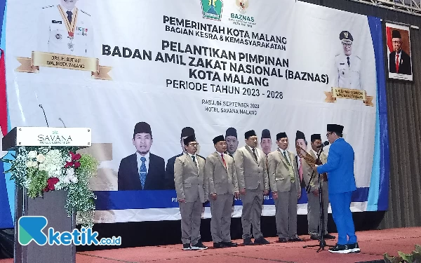 Thumbnail Berita - Lantik Pimpinan Baru Baznas Kota Malang, Sutiaji Dorong Peningkatan Perolehan Zakat