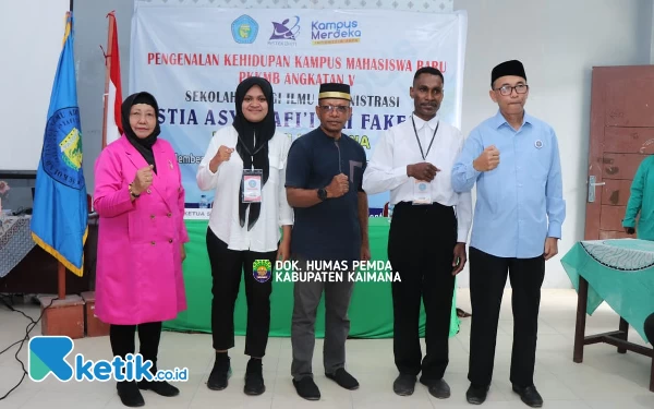 Beri Motivasi Maba STIA As-Syafiyah, Wabup Kaimana Sebut Nama Bahlil Lahadalia