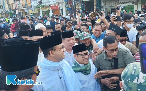 Tour de Wali Songo, Anies-Muhaimin Tiba di Makam Sunan Ampel