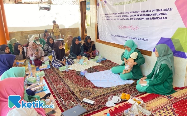 Stunting di Bangkalan Masih Tinggi, Tiga Dosen Unusa Ini Edukasi Masalah Stunting