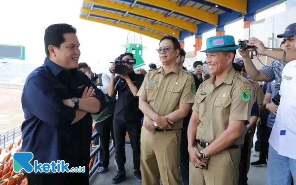 Erick Thohir: Stadion Si Jalak Harupat 100 Persen Siap Digunakan Piala Dunia U-17