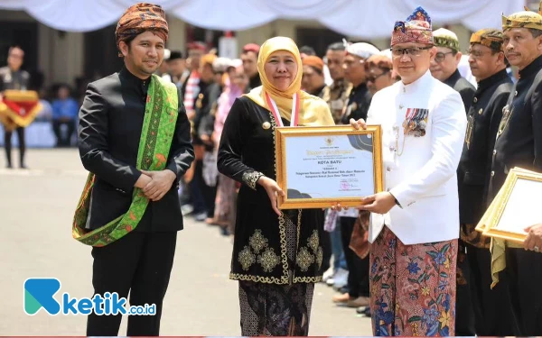 Pemkot Batu Terima Predikat Terbaik II Aksi HAM Tahun 2022