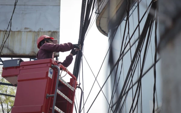 Berhemat Belanja Internet di 27 OPD di Lumajang, Diskominfo Lakukan Penataan Infrakstrukur Fiber Optik