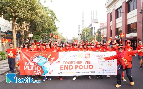 Sambut Hari Polio Dunia, Rotary East Java Dorong Masyarakat Sadar Cara Pencegahan Penyakit