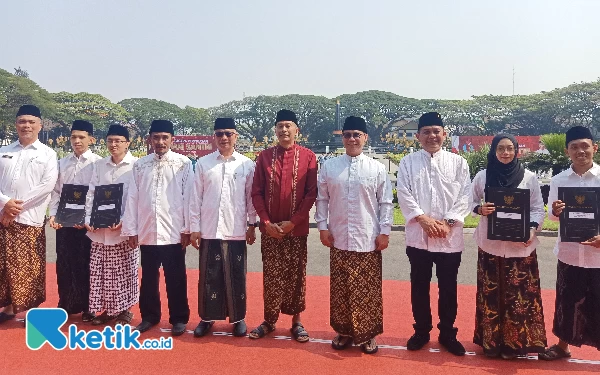 Kunjungi Balai Kota, Kiai dari Malang Jadi Penggagas Hari Santri Nasional