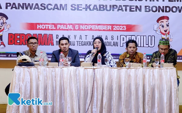 Jelang Masa Kampanye, Bawaslu Bondowoso Edukasi Penyelesaian Sengketa Pemilu pada Seluruh Panwascam