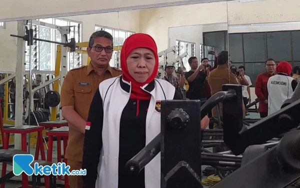 Khofifah Tingkatkan Fasilitas Olahraga di SMANOR Demi Prestasi Lebih Baik