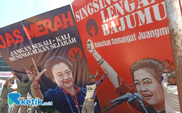 Thumbnail Berita - Belum Masuk Tahap Kampanye, Bawaslu Kota Malang Beri Sanksi Penertiban Reklame Pemilu