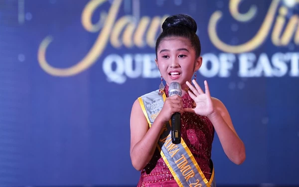 Top! Nazlya Naura Sabet Gelar Miss Cilik Jawa Timur 2023