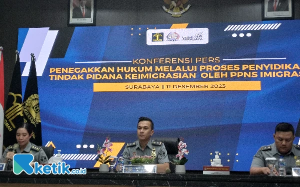 Thumbnail Imigrasi Kelas 1 Surabaya Akan Deportasi Warga Negara Tiongkok Terpidana Dokumen Perjalanan Palsu